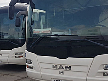 Три новых автобуса MAN вышли на маршрут Магадан – Сокол