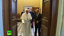 На встрече Путина с папой Римским произошел конфуз