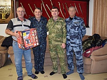 Росгвардейцы Дагестана навестили Героя России Загида Загидова