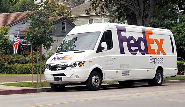 Компания «FedEx» приобретёт для своего автопарка 1000 электрофургонов