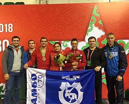 Наши самбисты на турнире в Татарстане завоевали 5 золотых медалей