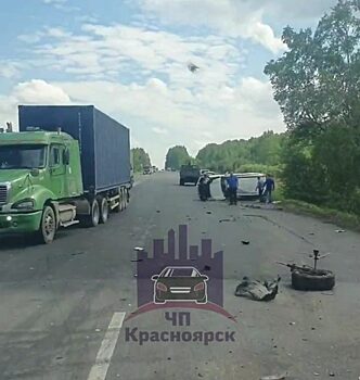 В Красноярском крае в ДТП пострадали четыре человека