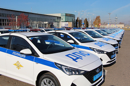 Автопарк служебного автотранспорта Госавтоинспекции Тамбовской области пополнился новыми служебными автомобилями