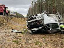 В Карелии автобус с людьми перевернулся на крышу: что известно о ДТП