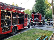 Сотрудники МЧС спасли пятерых человек при пожаре на востоке Москвы