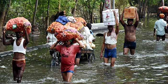 В Индии наводнение унесло жизни 73 человек