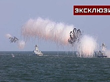 Моряки-каспийцы показали, как ведут бой с дронами «противника»