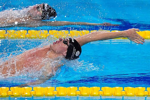 Мирон Лифинцев завоевал третье золото на ЧМ на короткой воде, победив на 50 м на спине