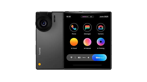 Представлен квадратный смартфон с откидной камерой