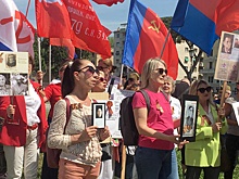 В Риме прошла акция "Бессмертный полк"