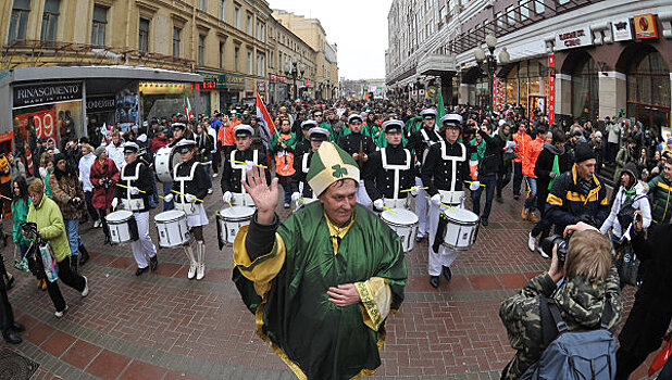 День святого Патрика в Москве отметят парадом