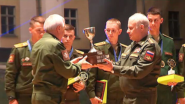 Московские курсанты получили Кубок министра обороны России на международной олимпиаде