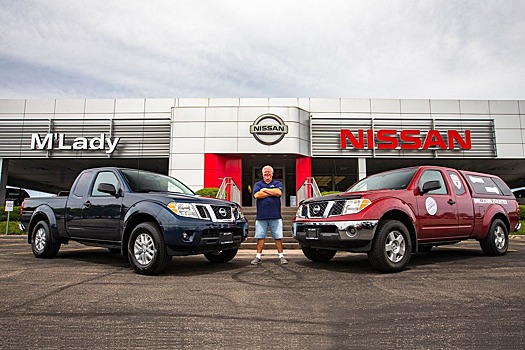 Пикап Nissan Frontier с пробегом более 1,6 миллиона километров вернули на завод