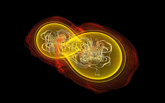 Гравитационные волны раскрыли размер нейтронных звезд