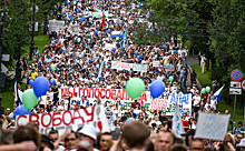 Хабаровчане снова митингуют в поддержку Фургала