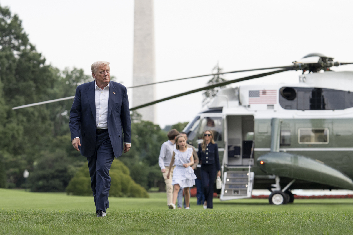 Секретная служба США развернула зенитные комплексы для защиты Трампа во время игры в гольф