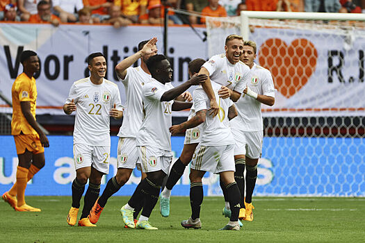 Сборная Италии выиграла бронзовые медали Лиги наций