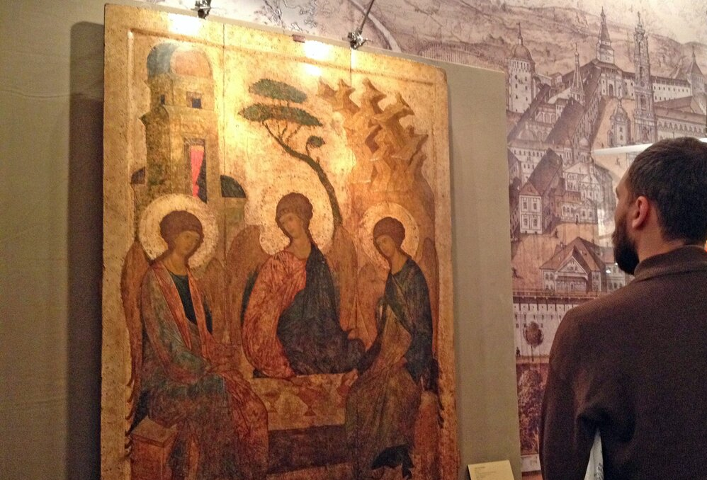Песков: икону «Троица» Рублёва вернули РПЦ из гуманитарных соображений