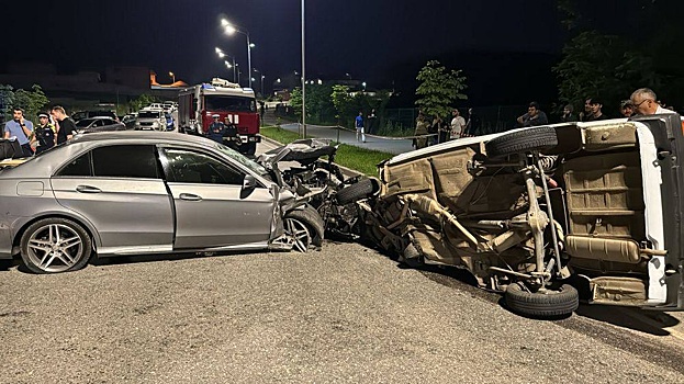 В Нальчике иномарка насмерть сбила двоих детей и мужчину