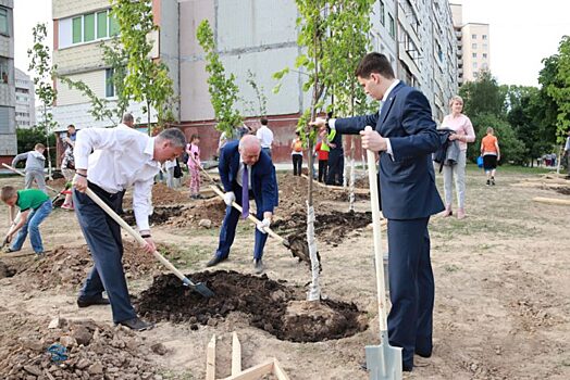 В Турынино появился новый сквер