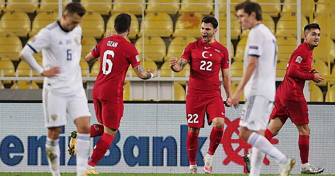 Сборная России не побеждает 6 матчей подряд