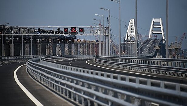 Путин доехал до Керчи по Крымскому мосту за 16 минут