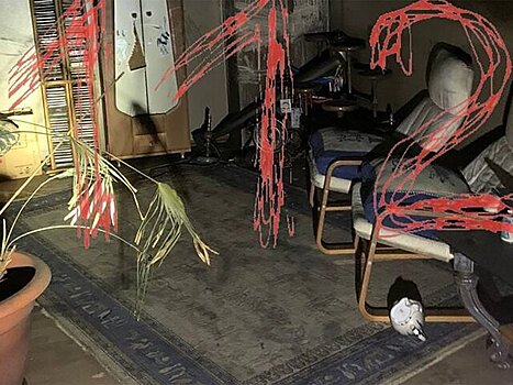 Опубликованы фотографии квартиры Хлебниковой после пожара