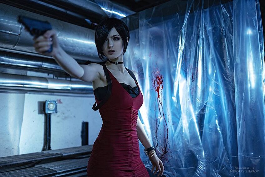 Косплей Ремейк Resident Evil 2, модель MightyRaccoon, фотограф Nikolay Zharov Photographer