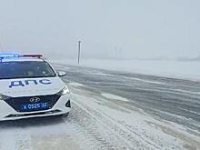 Рязанская полиция попросила водителей воздержаться от поездок по трассам