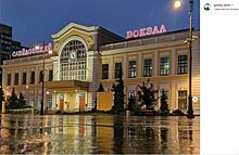 Савеловский вокзал украсили к новогодним праздникам