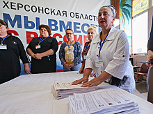 В ДНР и Херсонской области закрылись избирательные участки