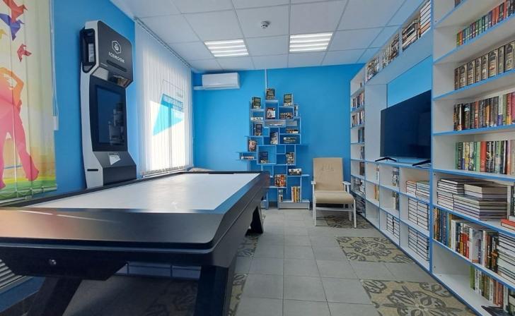 В поселке Поныри Курской области за 15 млн отремонтировали библиотеку