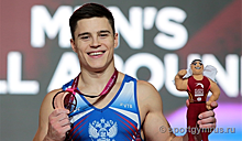 Юные гимнасты-динамовцы столицы встретились с абсолютным чемпионом мира Никитой Нагорным