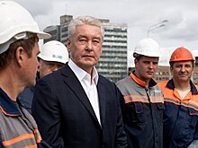 Собянин открыл эстакаду на Варшавском шоссе