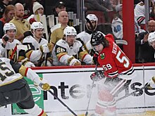 Бертуцци сделал 2-й хет-трик в сезоне в матче с «Вегасом». Он лучший снайпер «Чикаго» – 22 гола в 39 играх