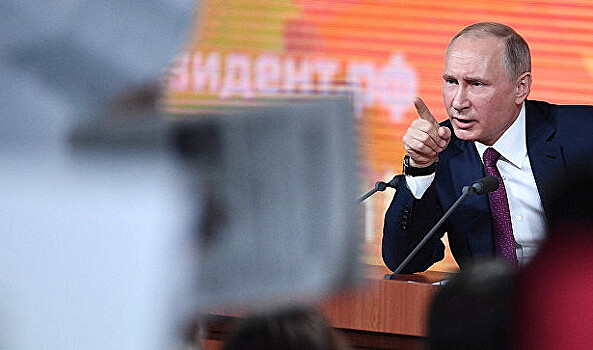 Подсчитано количество вопросов на пресс-конференции Путина