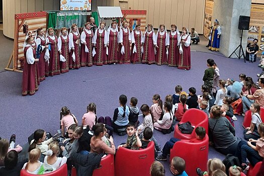 В КЦ «Зеленоград» отпраздновали Масленицу