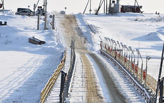 В Спасском районе закрыли проезд по наплавному мосту 14 марта
