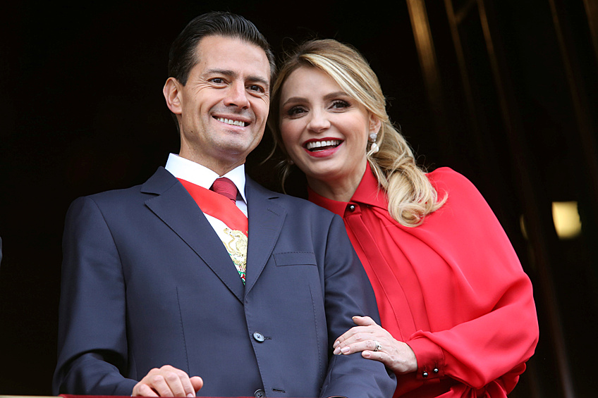 Жена президента Мексики Анхелика Ривера