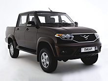 Лидером рынка пикапов в России стал в 2017 году UAZ Pickup