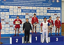 Самбисты Армавира завоевали пять медалей на Первенстве ЮФО