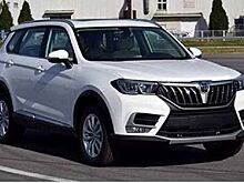 Опубликованы первые фотографии флагманского внедорожника Brilliance V7