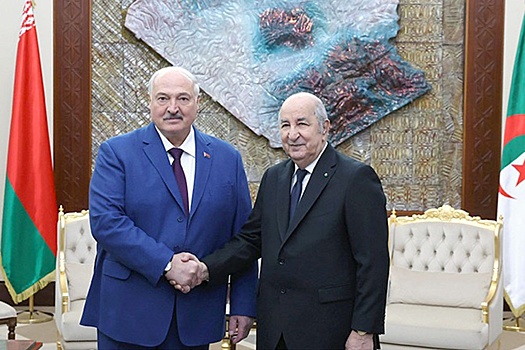 В Алжире проходят переговоры Лукашенко с президентом Абдельмаджидом Теббуном
