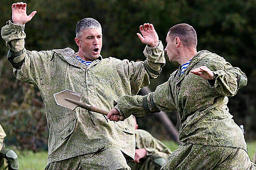 Россияне смогут состязаться в боях на саперных лопатках