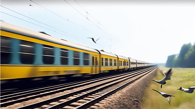 Эксперт рассказал, чем опасны поезда для птиц