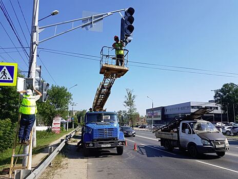 Пять светофоров отключены в Нижнем Новгороде