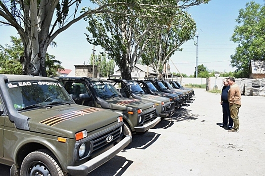 ЕАО отправляет УАЗ и квадрокоптер в поддержку войск ДНР