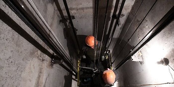 Два скелета обнаружили в шахте московского лифта