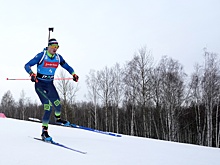 Белорусские биатлонисты лидировали на этапе чемпионата РФ в Тюмени