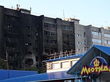 Пострадавшую после падения самолета многоэтажку в Ейске сняли с дрона